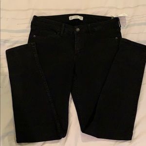 Abercrombie and Fitch black super skinny jeans
